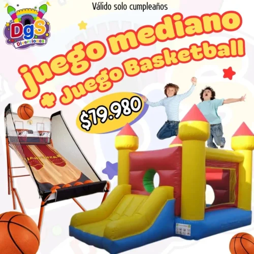 Arriendo juego inflable mediano Santiago