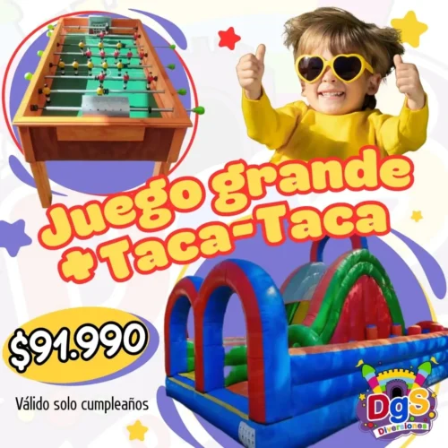 Arriendo juego inflable grande Santiago