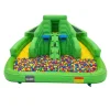 Multipropósito dual 2 Piscina de pelotas inflable multipropósito dual con pelotas de colores para eventos infantiles.