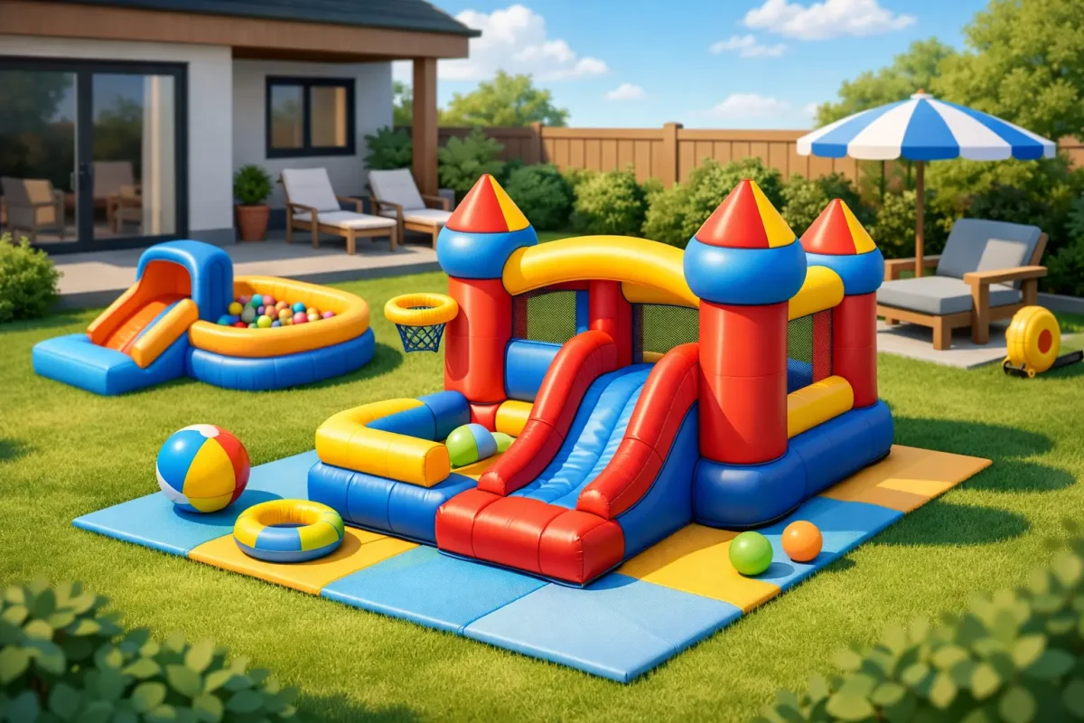 Arriendo de inflables pequeños para casa