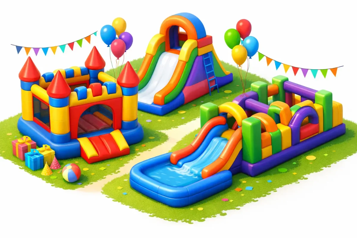 Cómo elegir inflable para cumpleaños infantil