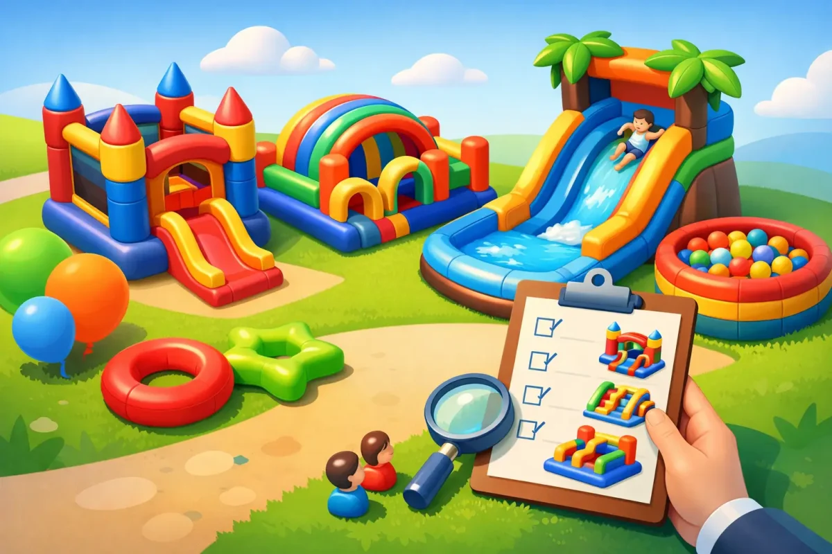 Arriendo juegos inflables: cómo elegir bien