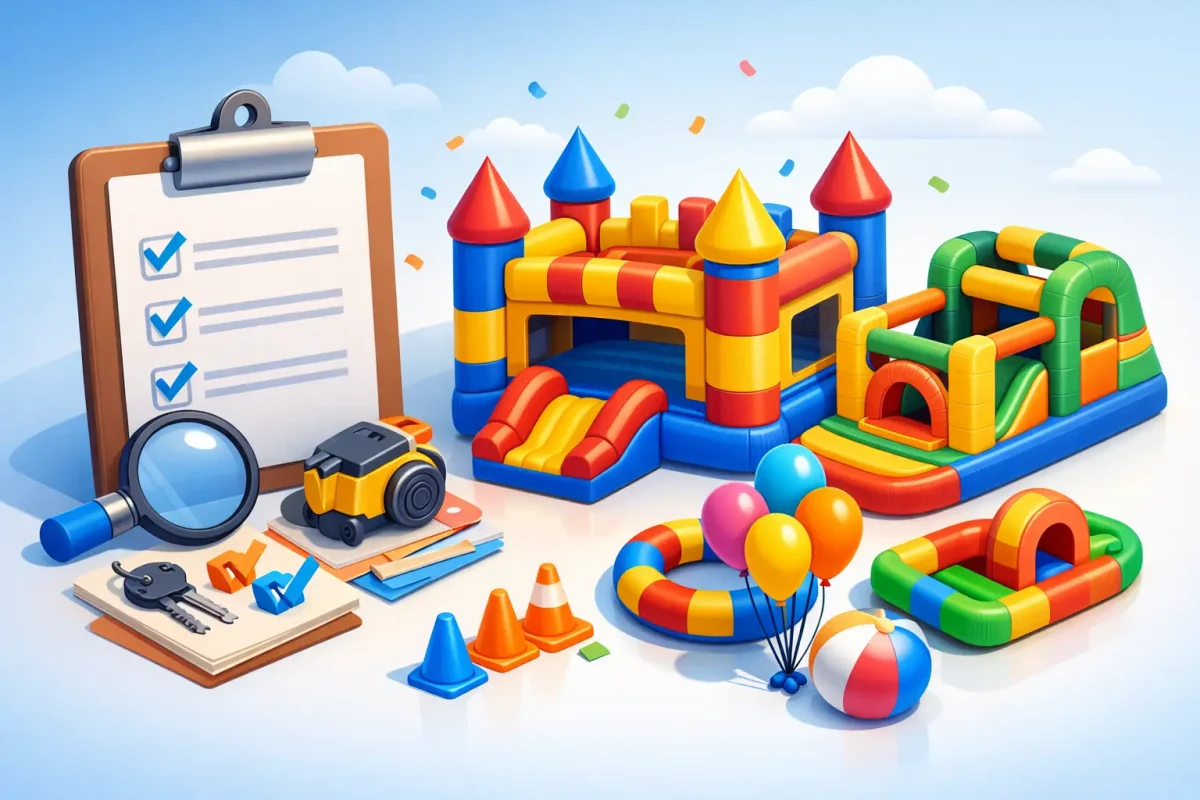 Arriendo juegos inflables sin errores