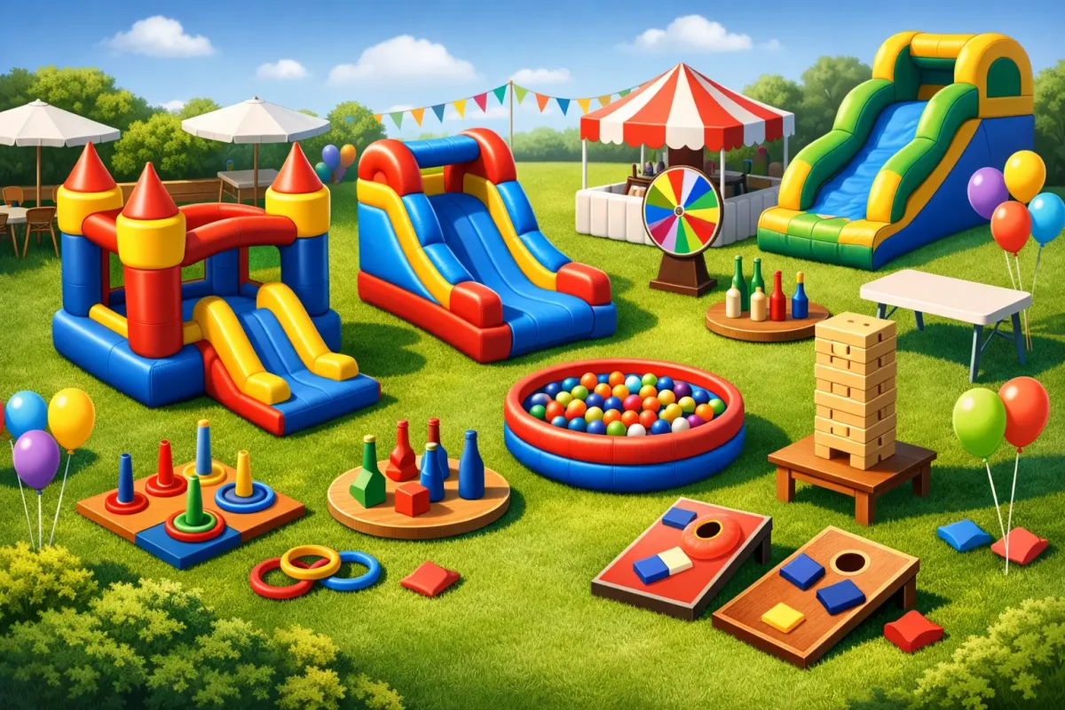 Arriendo juegos para fiestas sin complicarte