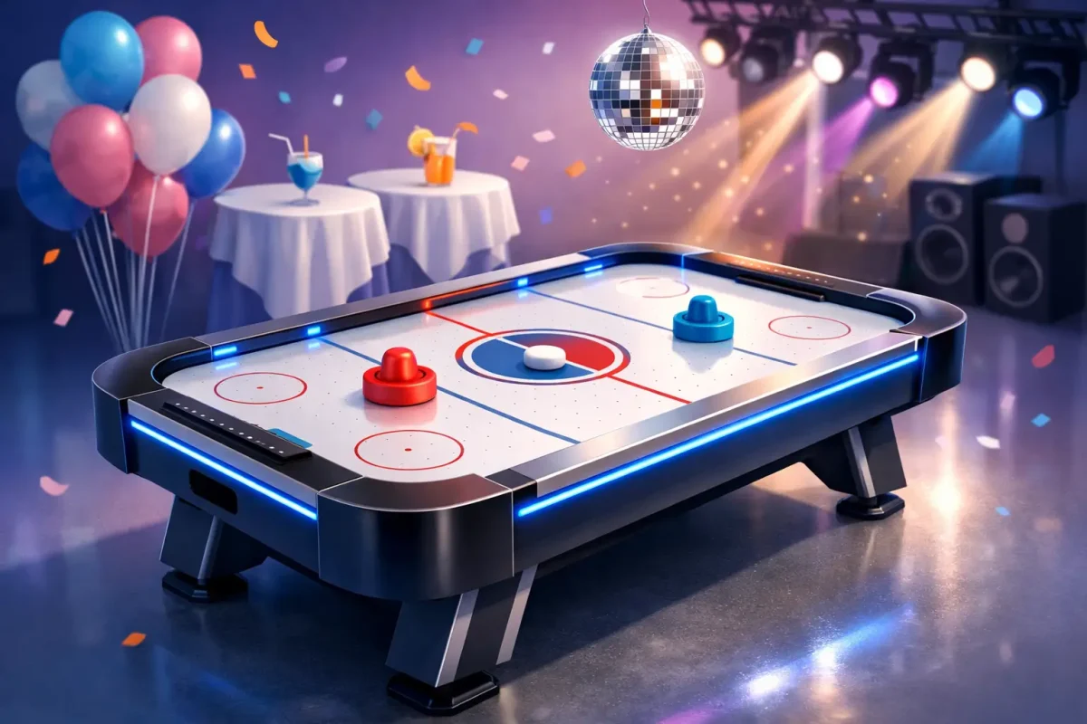 Arriendo mesa air hockey para tu evento