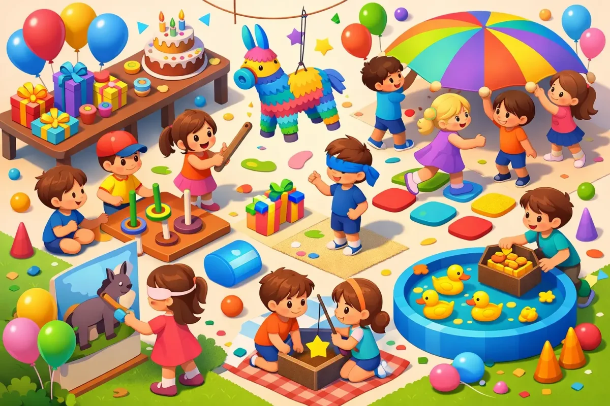 12 mejores juegos para cumpleaños infantiles