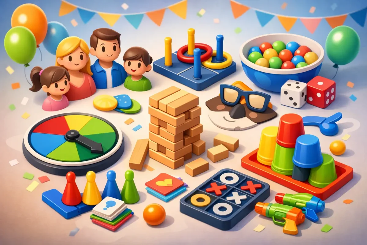 12 mejores juegos para fiestas familiares