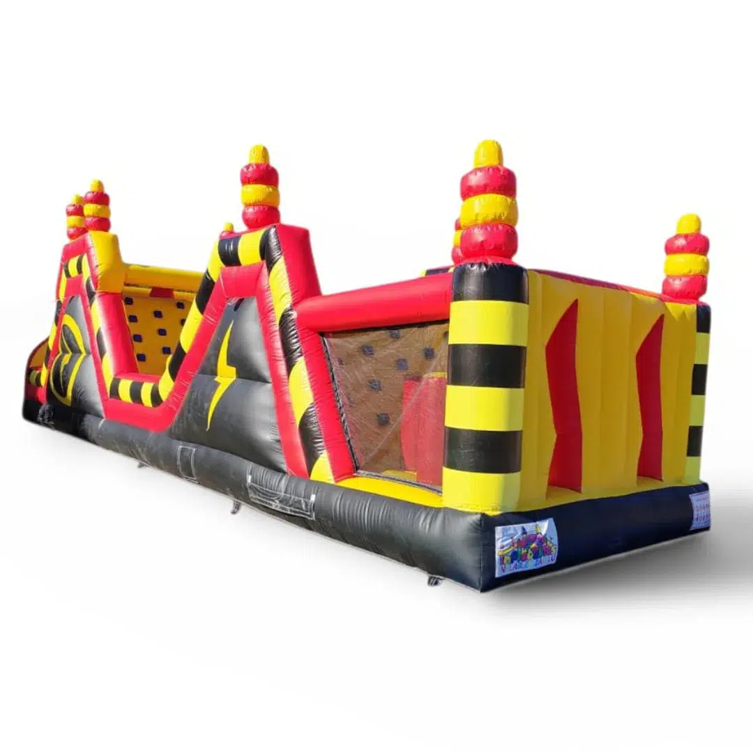 arriendo carrera obstaculos rayo
