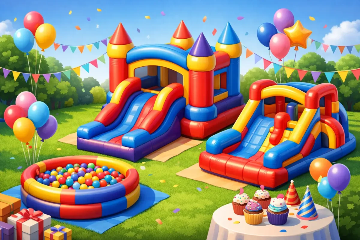 Arriendo de juegos inflables para cumpleaños