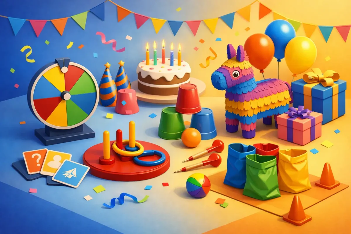 Cómo elegir juegos para cumpleaños sin fallar