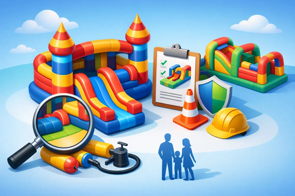 Cómo elegir un inflable seguro para tu evento