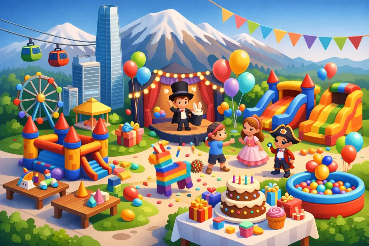 Guía para eventos infantiles en Santiago