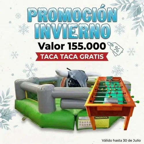 oro mecánico para arriendo en santiago, ideal para eventos, fiestas y celebraciones con total seguridad."