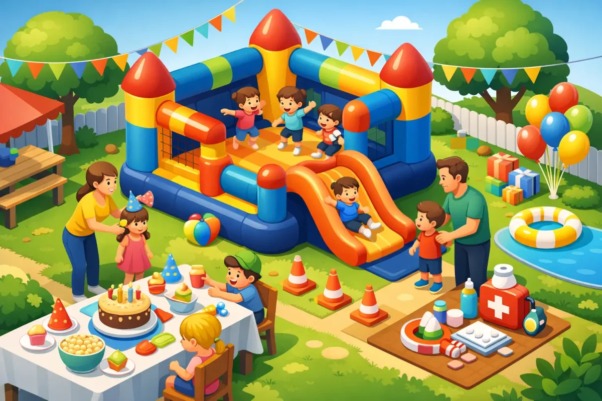 Cómo organizar una fiesta infantil segura