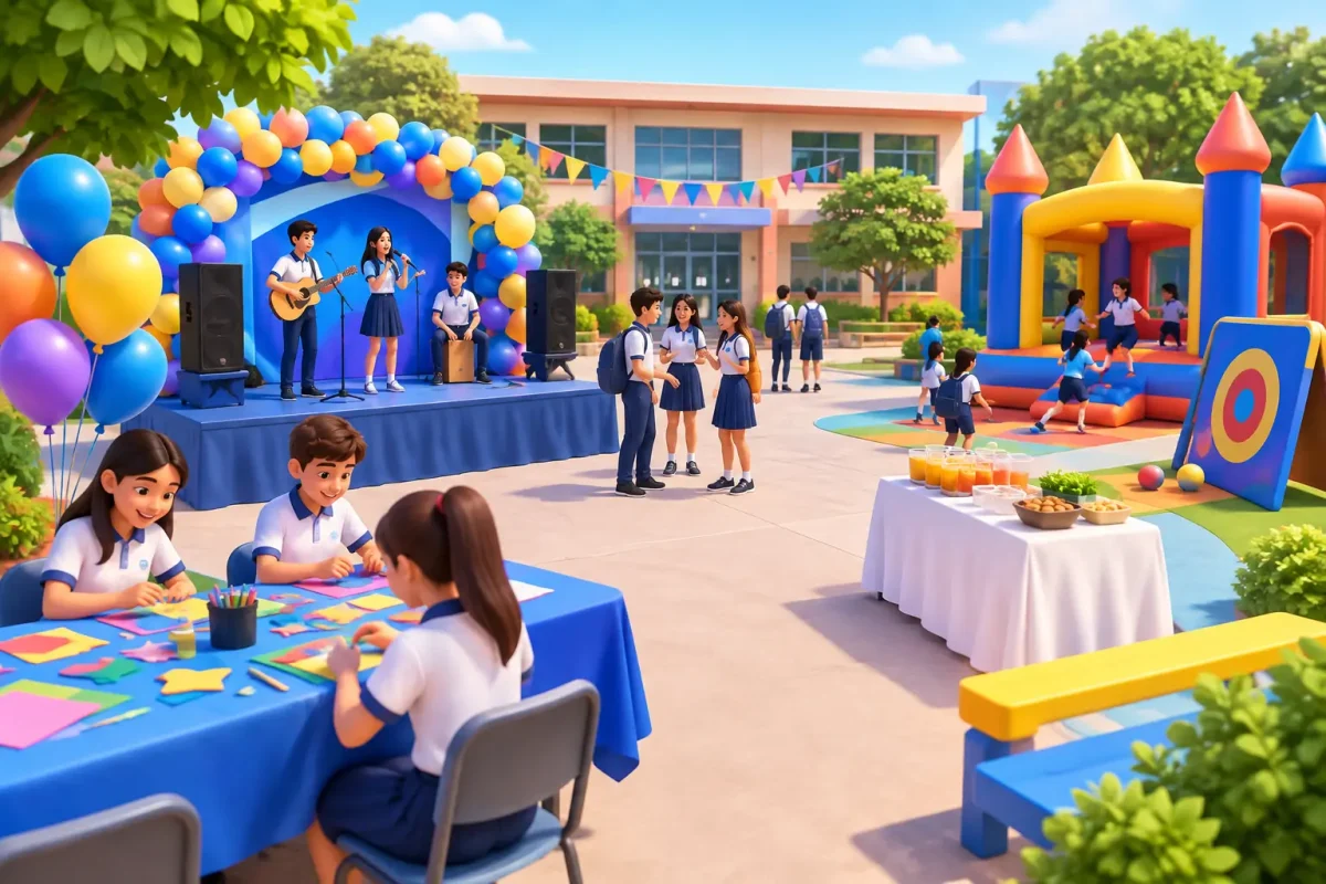 Ideas de atracciones para aniversarios escolares